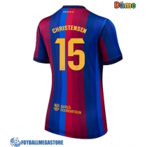 Fotballdrakt Dame Barcelona Andreas Christensen #15 Hjemmedrakt 2026-27 Kortermet
